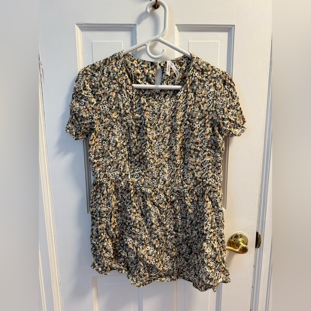 Seraphine Ruched Fitted Blouse